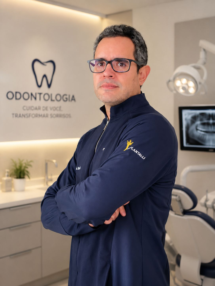 Dr. Marcelo Beraldo, responsável técnico da Implantalli Odontologia